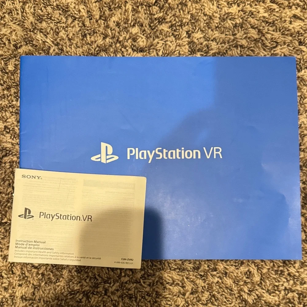 Sony PlayStation VR Guide - Blue and White